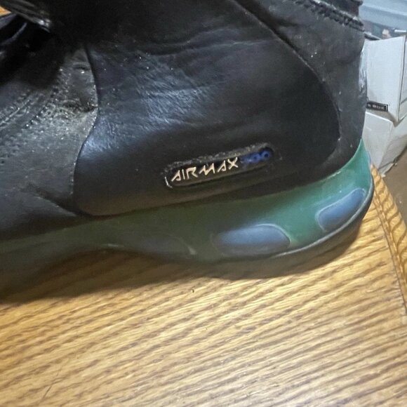 2006 Nike Air Max 360 313697-002 Black Varsity Royal Size 14 - Picture 6 of 7